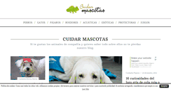 Desktop Screenshot of cuidarmascotas.net